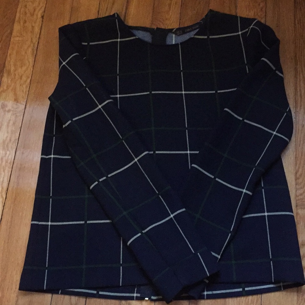 Zara Top with Back Zipper